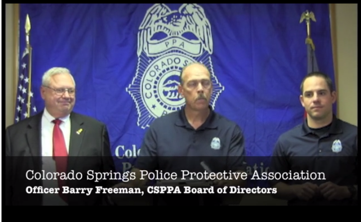 PeakFeed: Watch the CO Springs Police Protective Association Slam John Morse