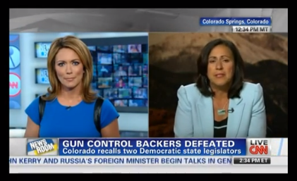 PeakFeed: Angela Giron Melts Down On CNN