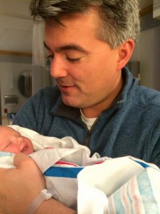 Cory Gardner introduces new daughter Caitlyn to the world