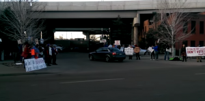A crew of protesters from 350 Action spoiled the kick off for Michael Bennet’s 2016 Senate campaign with a protest.