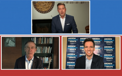 Hickenlooper, Romanoff clash in first debate