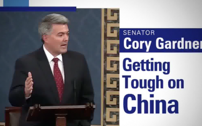 NEW VIDEO: Gardner has a long record of holding China accountable