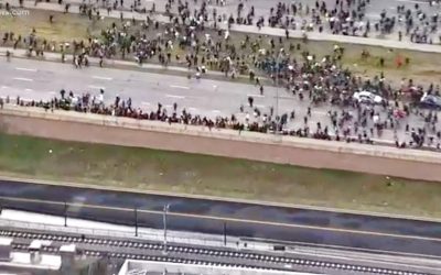 The Democrat mob has progressed from temper tantrums to organized violence