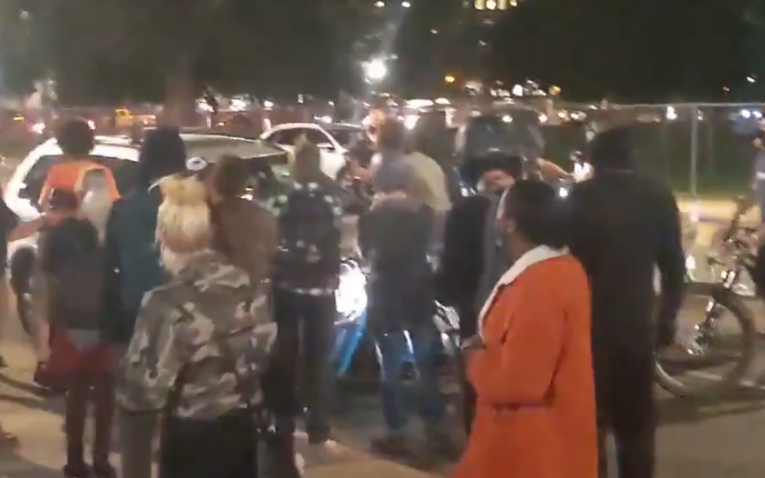 Are angry protestors playing victim with this old insurance scam?