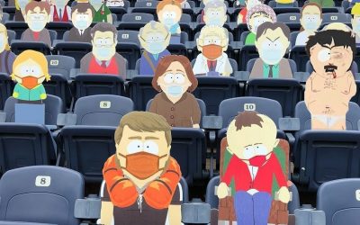 Entire town of ‘South Park’ fills Broncos seats replacing real fans banned by Polis 