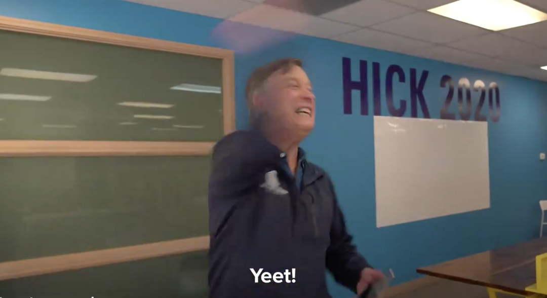 Boomer Hickenlooper ‘yeets’ millennial outreach with bizarre video