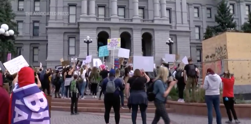 Denver’s new COVID rules on gatherings didn’t apply to protestors