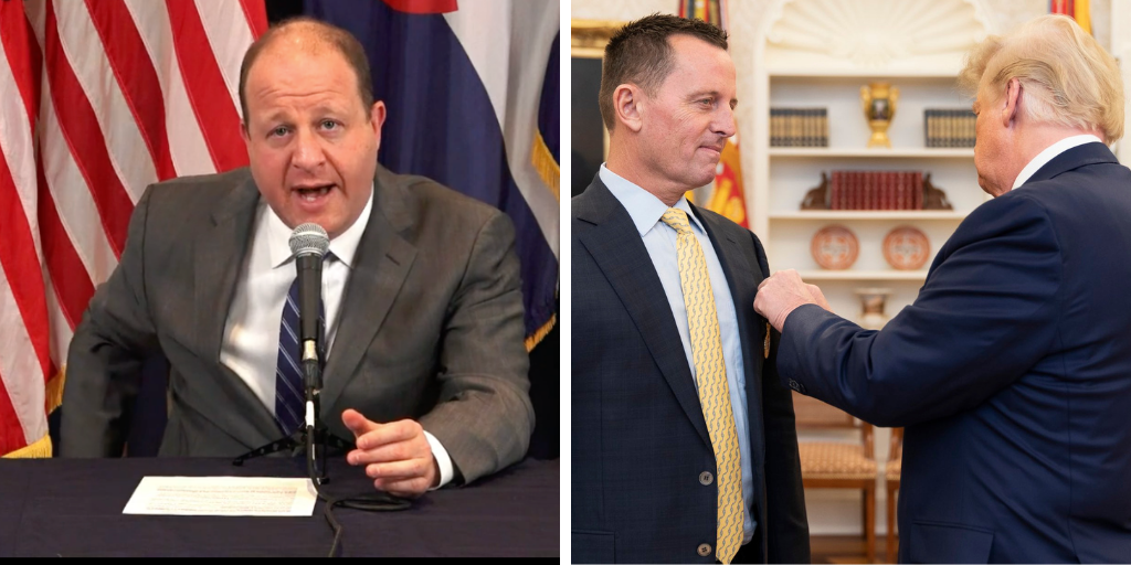 Polis snubs Ric Grenell, falsely hails Buttigieg as first out LGBT cabinet member