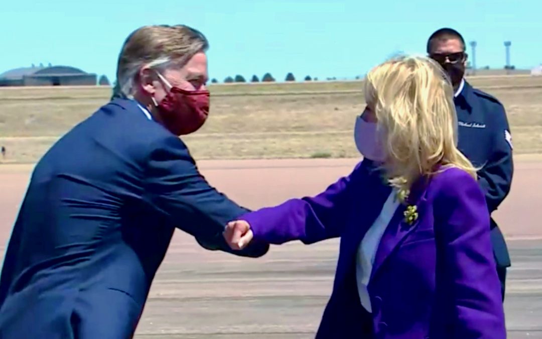 Colorado senators show up for Jill Biden photo op, then ignore military spouses