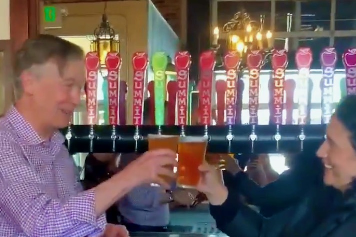 Bottoms up! How Hickenlooper spent his congressional work period 
