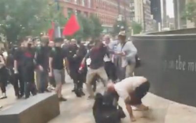 Denver Post goes blind, didn’t see these violent protestors at conservative summit