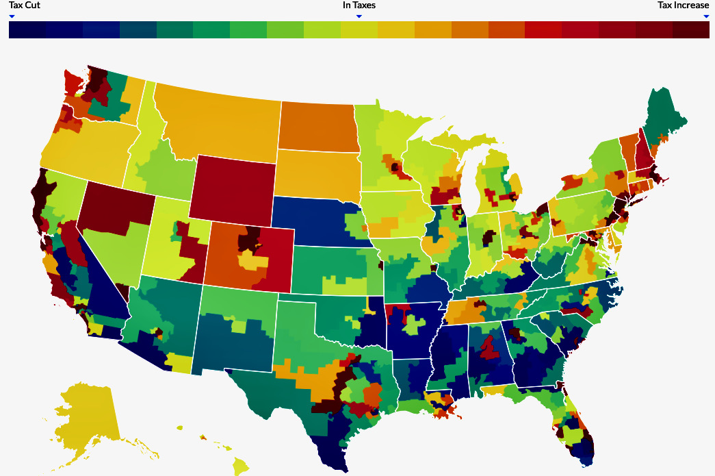 Map shows how much Coloradans will be taxed under Biden redistribution ...