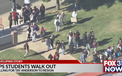 Hundreds of Denver high school students walk out, demand Tay Anderson resign