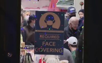 White House says Biden follows CDC mask rules … when he remembers them?