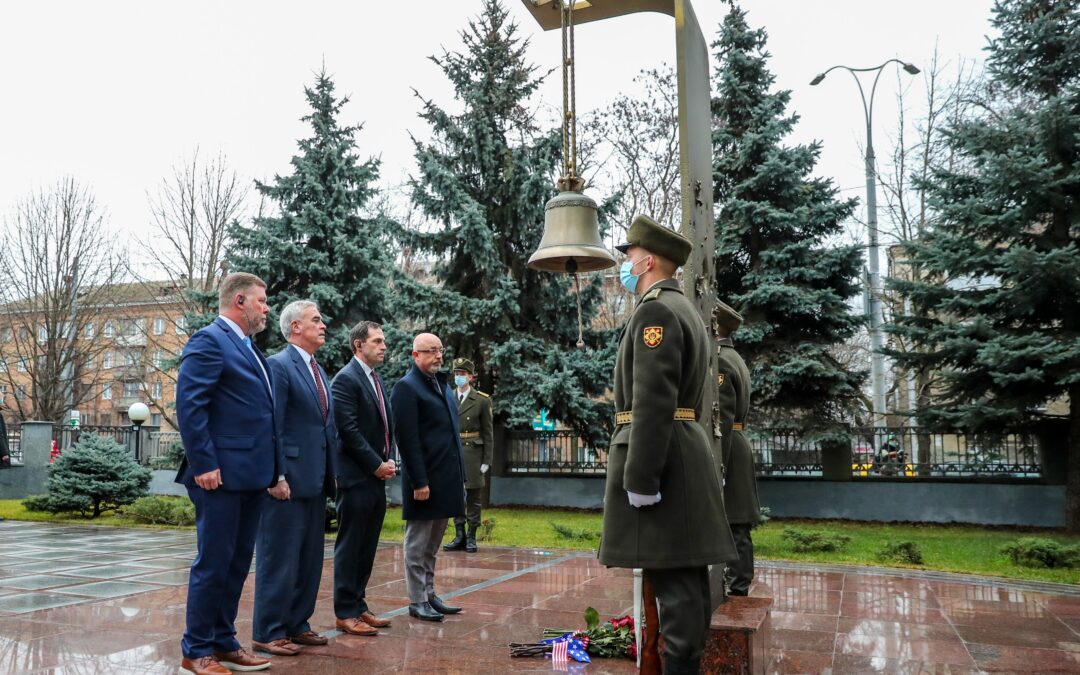 Crow travels to Ukraine, returns with COVID-19 virus