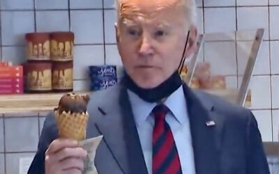 World in crisis! Hickenlooper goes out for beer, Biden gets ice cream