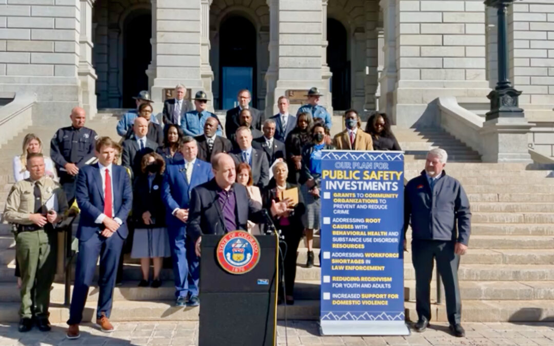 Staged event falls flat: Polis and Democrats pledge ‘not’ to get tough on crime