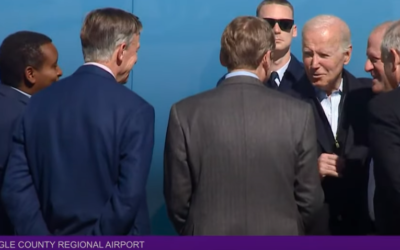 Awkward: President Biden says Bennet became an environmentalist to get laid