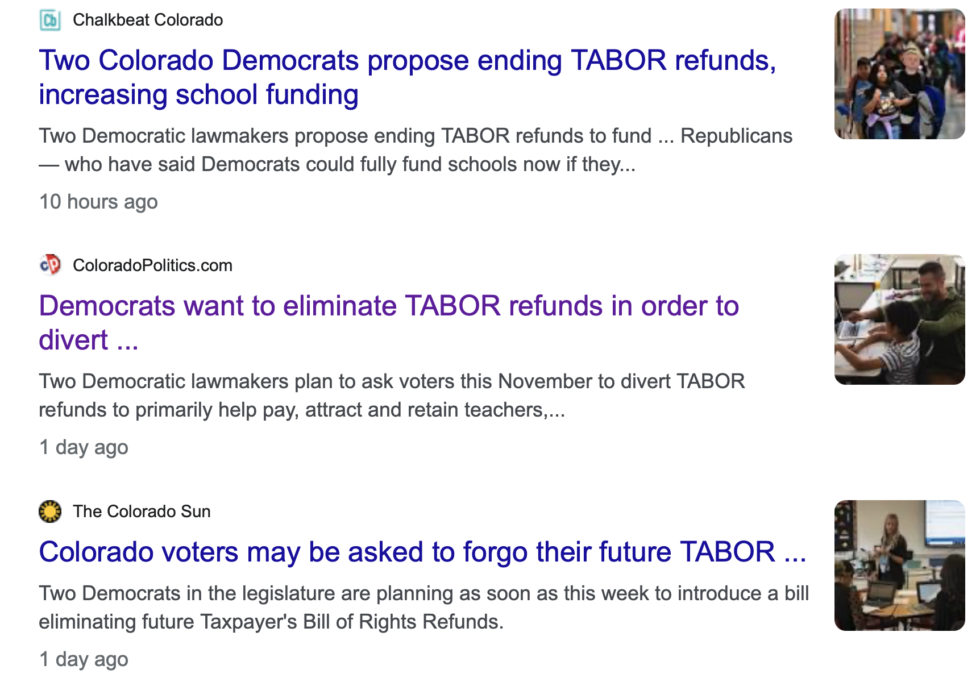 Colorado Tabor Tax Rebate