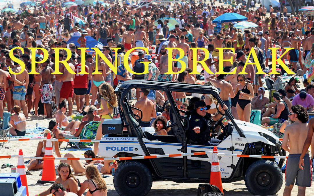 SPRING BREAK! Tay Anderson jets off to sunny Florida in wake of school shooting