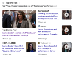 Lauren Boebert Kicked Out Of 'Beetlejuice' Musical “Causing A Disturbance”  – Deadline