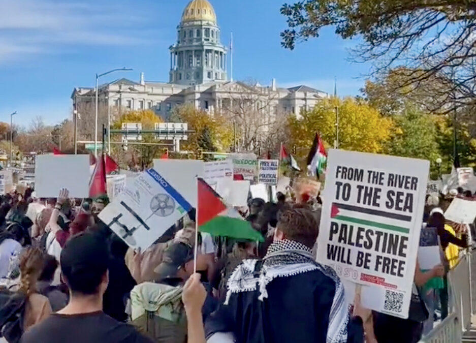 Some Coloradans will believe anything at anti-Israel protests