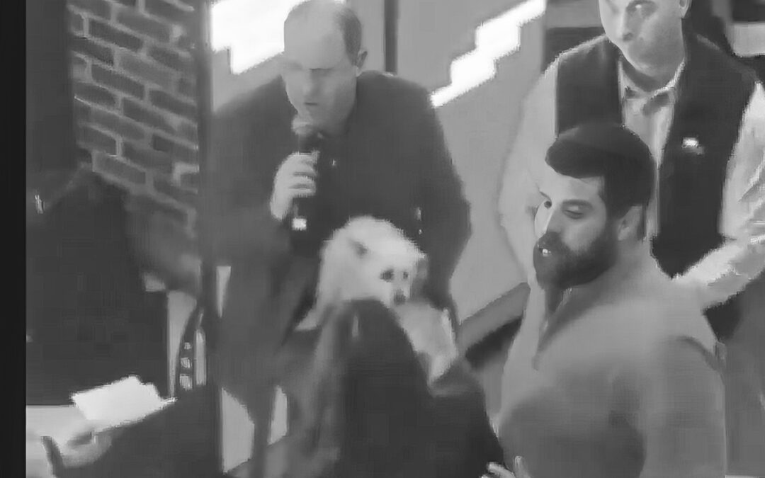 First Pup Gia verbally accosted by pro Palestinian protestors at Denver event