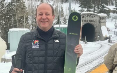 Polis declares cold weather a disaster, then goes skiing