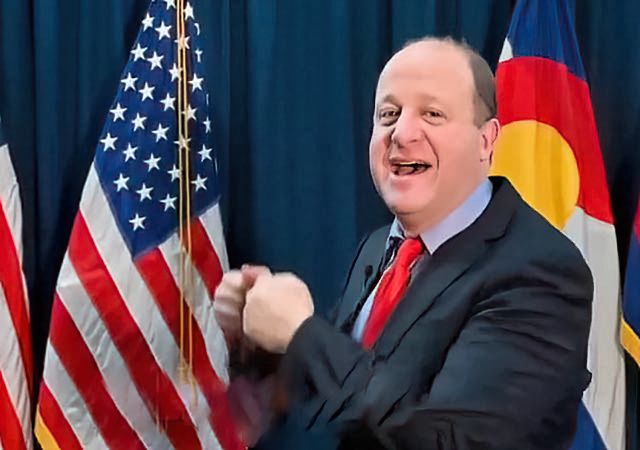 Polis declares Colorado a safe space from Trump, for some people