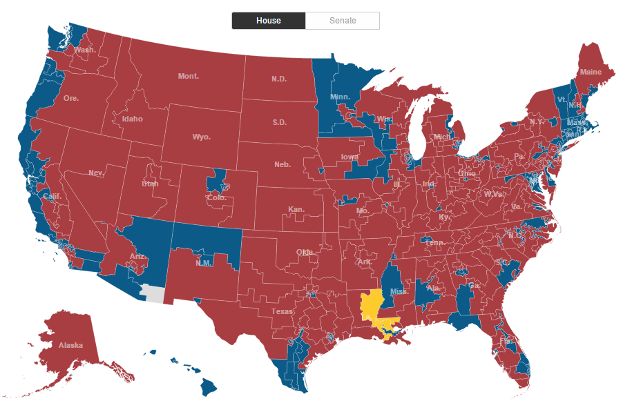 Colorado Peak Politics 2014 Congressional Results Map 6154